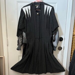 Positive Influence black polka dot romper